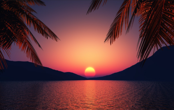 Paraíso ao Entardecer