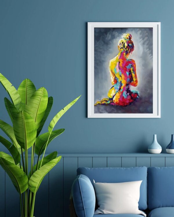 Arte Contemporânea – Mulher em Cores